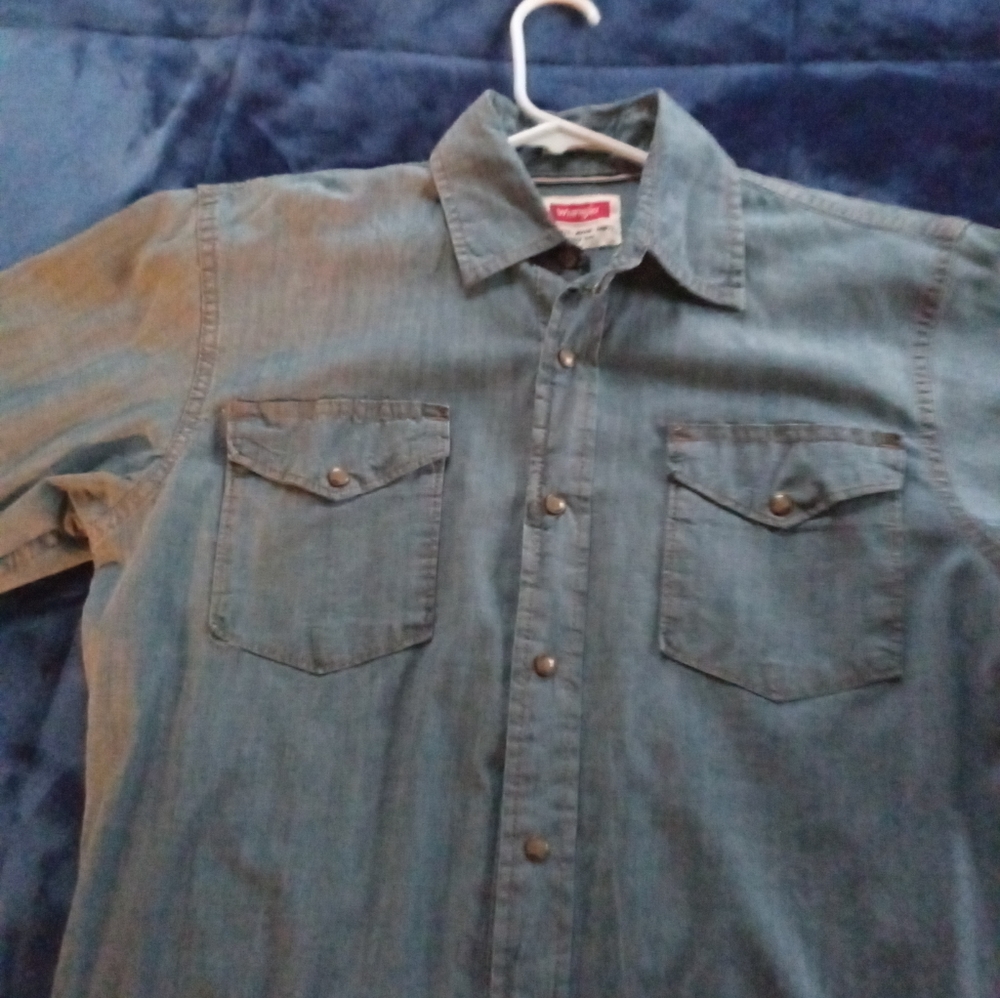 Wrangler men slim fit shirt